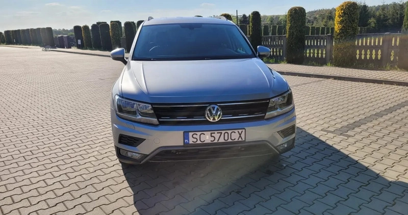 Volkswagen Tiguan Allspace cena 119900 przebieg: 11200, rok produkcji 2020 z Częstochowa małe 667